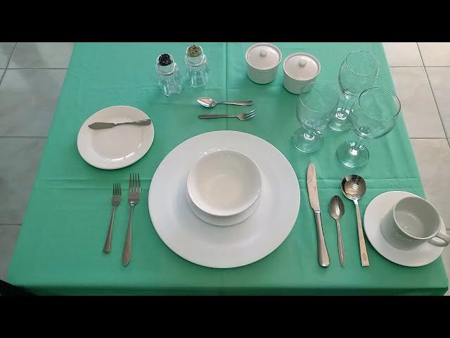 Table Setting | Formal Set-up |