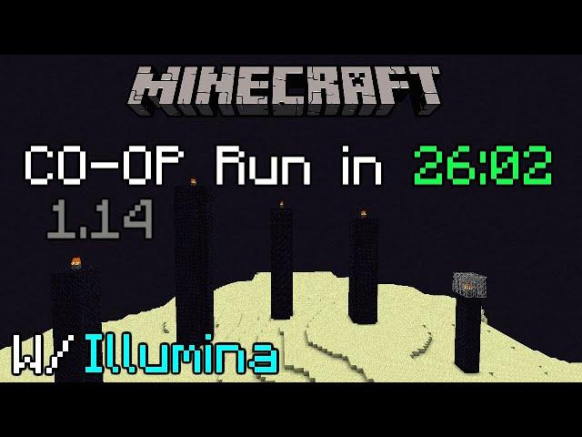 [World Record] Minecraft CO-OP Run in 26:02 w/ IlluminaHD [OLD]