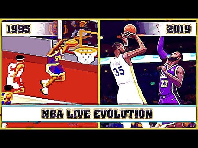 NBA LIVE evolution [1995 - 2019]