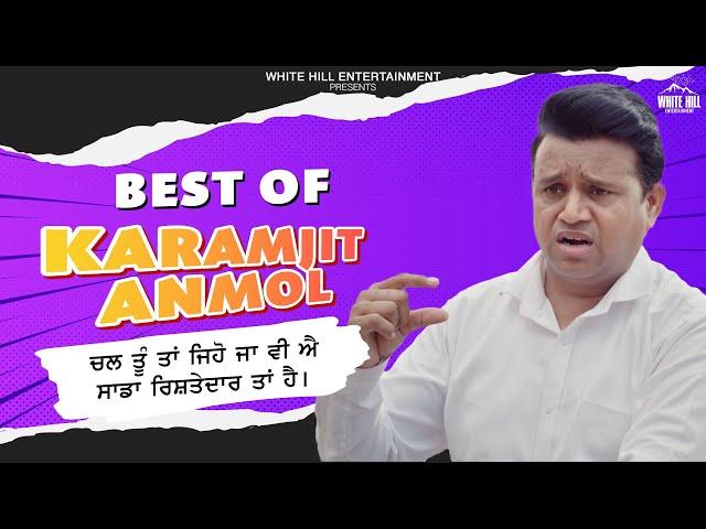 Funny Comedy by Karmjit Anmol | Best Punjabi Scene | Punjabi Comedy  | Non Stop Comedy