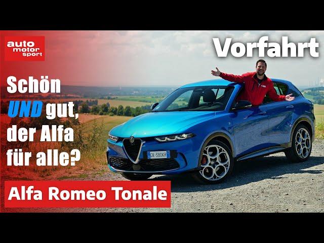 Alfa Romeo Tonale - schön UND gut, der Alfa für alle? I auto motor und sport