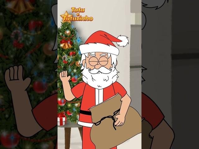 VOCÊ É O PAPAI NOEL? Tutu e Tutuzinho #shorts #natal