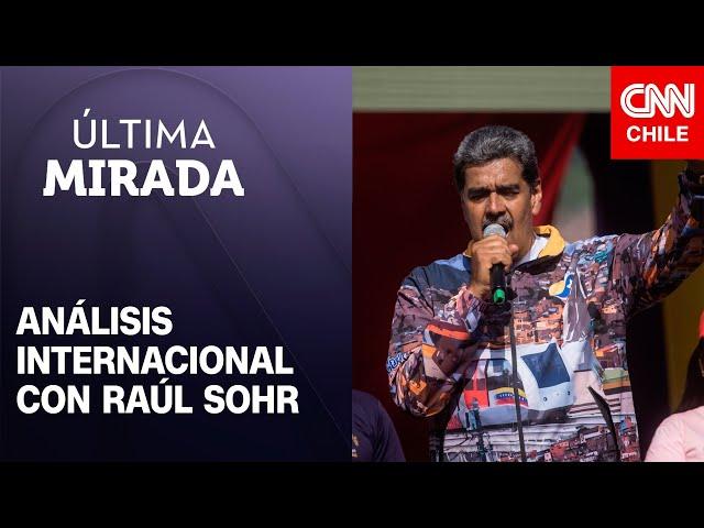 Raúl Sohr por elecciones en Venezuela: "Probablemente Edmundo González obtenga la primera mayoría"