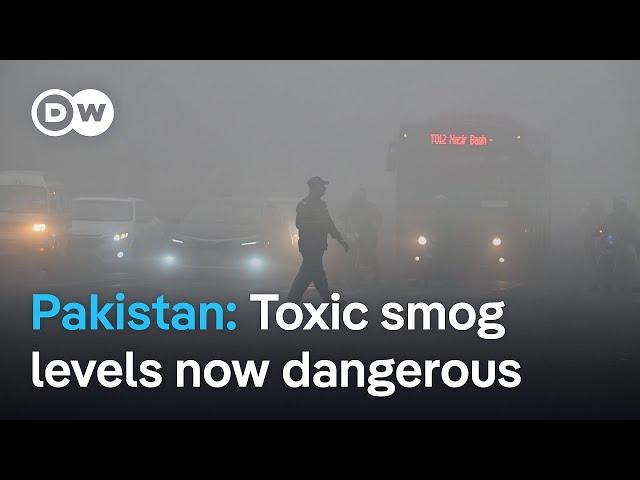 Health emergency declared over toxic smog in Pakistan and India | DW News