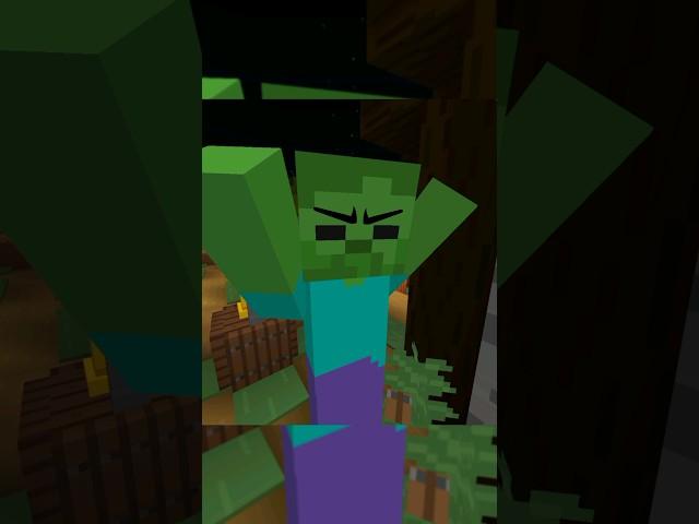 Zombie Door Punch Bezo - Minecraft #shorts #meme #minecraft