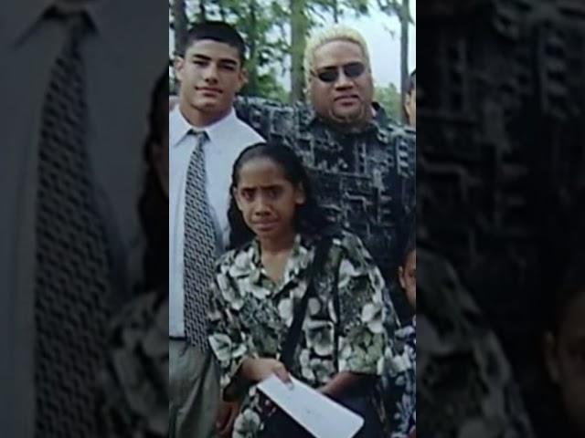 An old photo of the Anoa'i & Fatu family#rikishi#romanreigns#theusos#therock#wwe