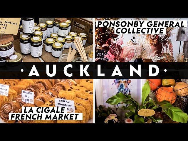 AUCKLAND TRAVEL VLOG | La Cigale Market & Ponsonby General Collective | JOS ATKIN