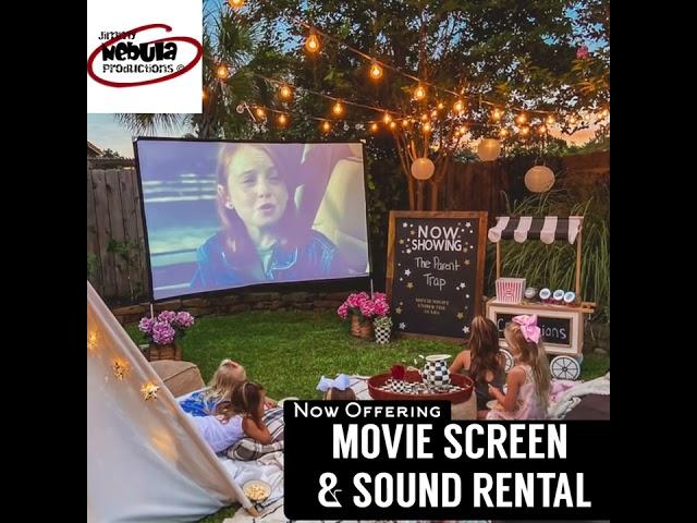 Movie Screen Projector Rental