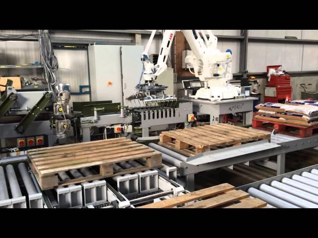 Robot Palletizer  - automation companies uk - packaging machinery manufacturers uk - | RMGroup UK