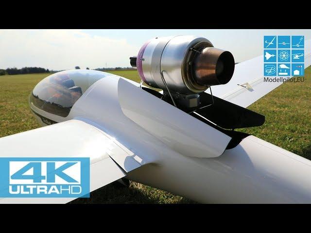 CEFLIX TWINSHARK 1:3,5 JETCAT P100-RX RC GLIDER AEROBATIC AIRSHOW FLIGHT CHRISTIAN ETTER [4K]