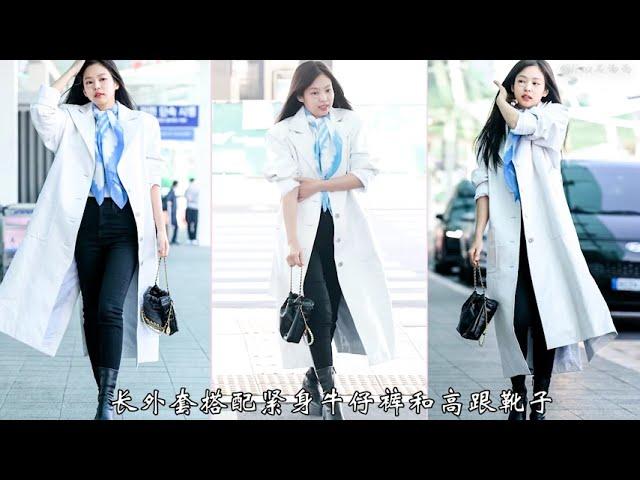 Jennie也出发去参加巴黎时装周啦