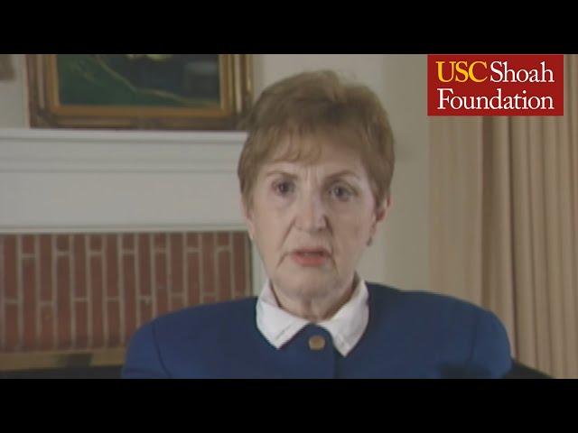 Jewish Survivor Elisabeth Mann Testimony | USC Shoah Foundation