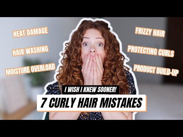 7 CURLY HAIR MISTAKES TO AVOID TO FAST-TRACK YOUR CURLY JOURNEY | WE’VE ALL DONE THESE THINGS!