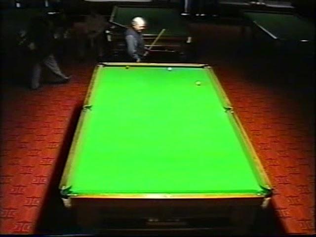 NZ Billiards Championship FINAL, July 2000, Wayne Carey (AKL) v Gary Oliver (CH/CH) at Gisborne, NZ