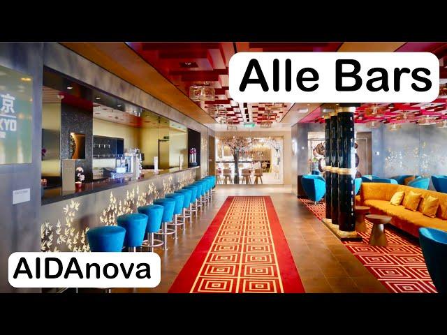 AIDAnova Bars ️ - komplette Übersicht!
