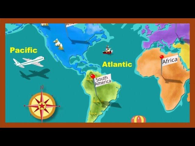 FULL SONG: 'Continents and Oceans!'  ABCmouse Sing-Along Music Video | Preschool and Kindergarten