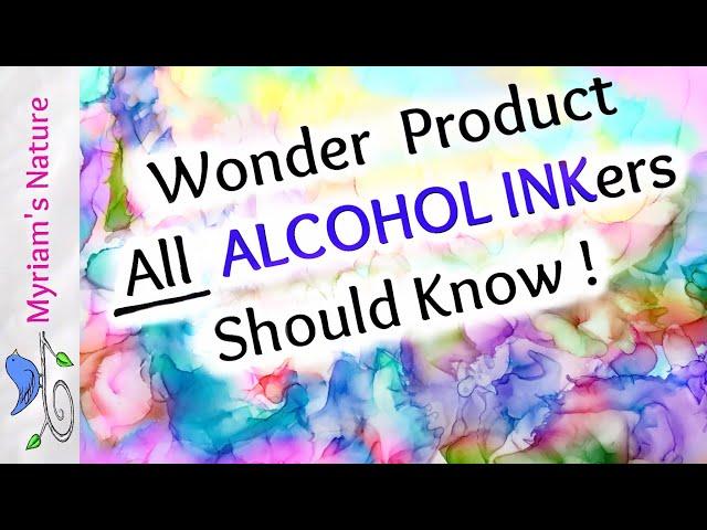 164] EVERY Alcohol Ink User Should Know About this REVOLUTIONARY Solution  It Changes Everything!