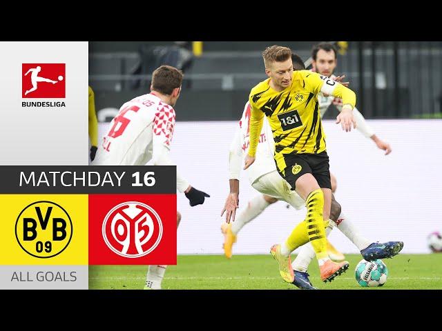 Reus misses the win | Borussia Dortmund - Mainz 05 | 1-1 | All Goals | Matchday 16