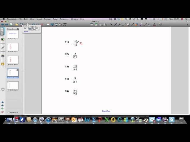 Simplifying Fractions