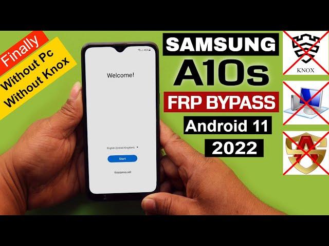 Samsung A10s Frp Bypass Android 11 Without Pc/Without Alliance Shield New Method 2022