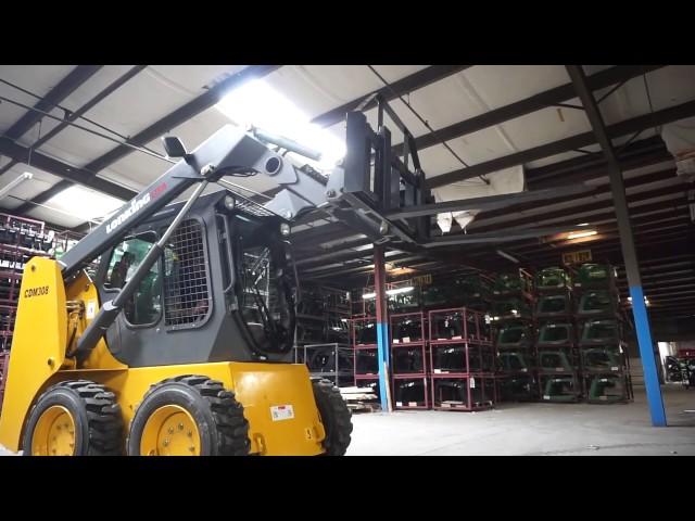 Skid Steer Forklift Attachment from Titan Attachments   Available on PalletForks com