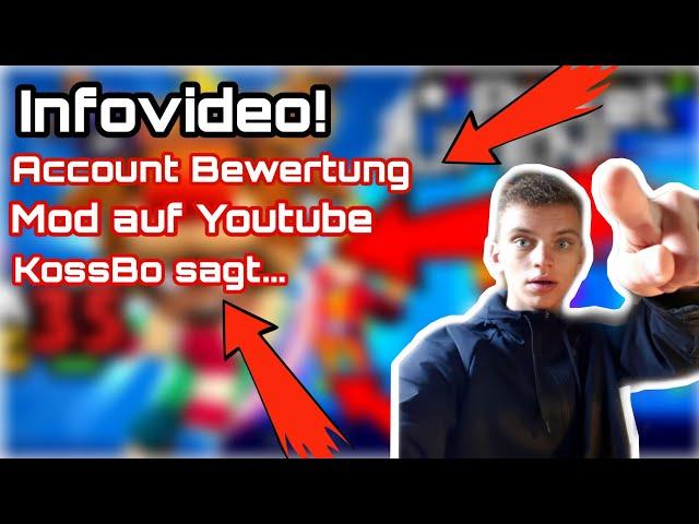 ACCOUNT BEWERTUNG! | MOD AUF YouTube | KossBo sagt... | INFOVIDEO zu DIESEN THEMEN! | Brawl Stars