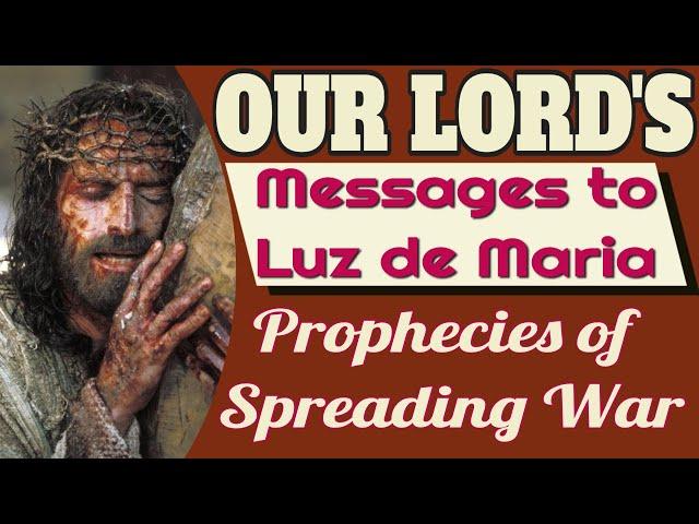 Our Lord's Message to Luz de Maria for November 25, 2024