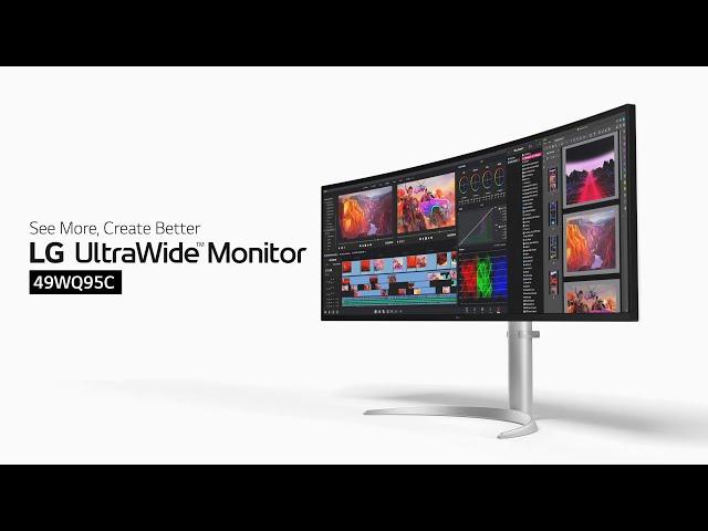 LG UltraWide Monitor : 49WQ95C – The 32:9 Dual QHD (5120x1440) Nano IPS HDR Monitor | LG