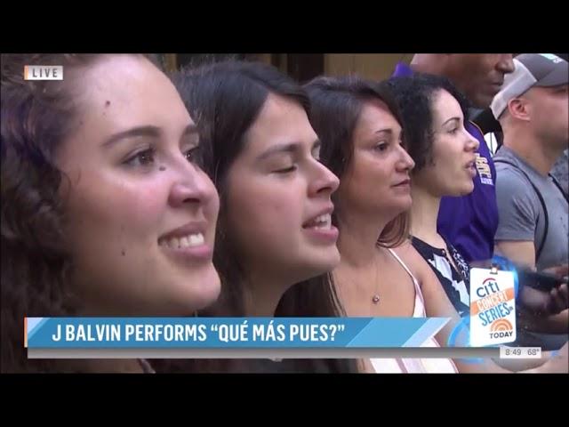 J Balvin Sings "Que Mas Pues" Live Concert Performance August 2021 HD 1080p