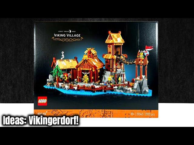 Preisniveau wie bei Alternativen: LEGO Ideas 'Viking Village' Review! | Set 21343