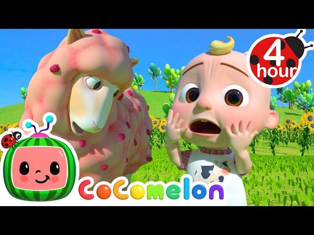 Baa Baa Black Sheep + @Cocomelon 4 HOUR Nursery Rhymes