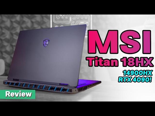 This Laptop Cost 5400$! | MSI TITAN 18HX Review