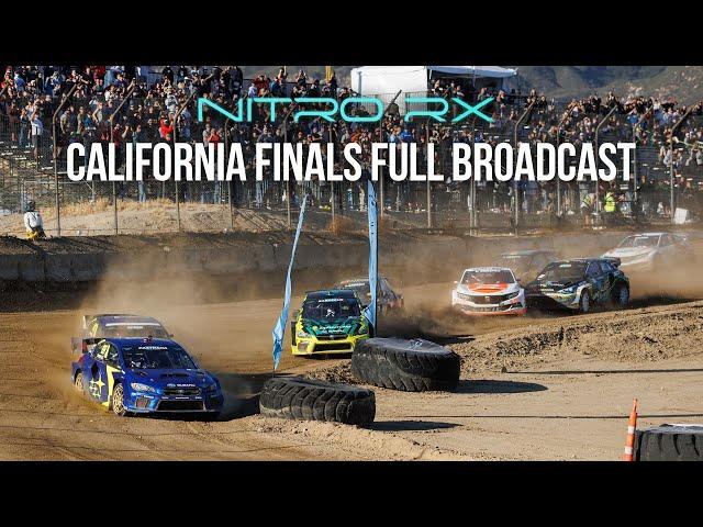 Nitro Rallycross California FULL Broadcast - Finals