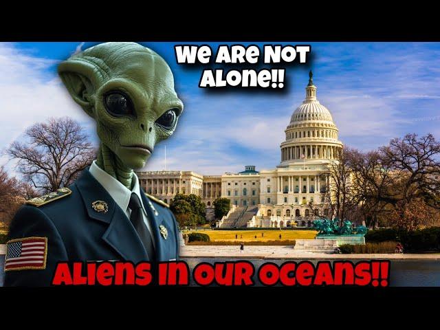 WOW! Aliens LIVING In Our Oceans WE ARE NOT ALONE Congressional UFO Hearing Changes EVERYTHING !!!