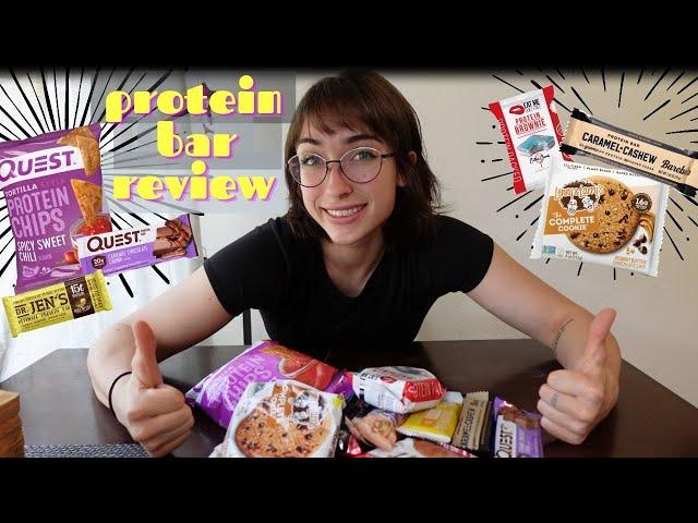 PROTEIN BAR REVIEW- best & worst protein bars, taste testing and ranking