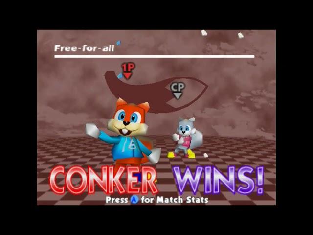 Smash Remix 1.0.0 - Conker Victory Poses