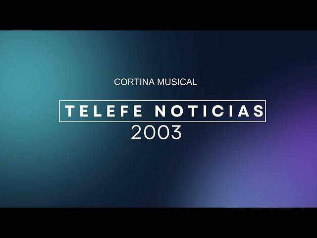 Cortina musical completa - Telefe Noticias (2003)