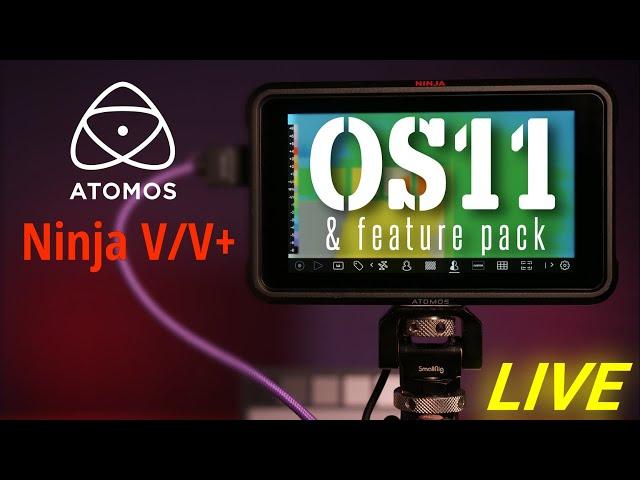 ATOMOS Ninja V/V+ // What's new in OS11 and is the $79 feature pack worth it?