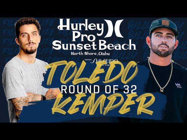 Filipe Toledo vs. Billy Kemper Hurley Pro Sunset Beach - Round of 32 Heat 9