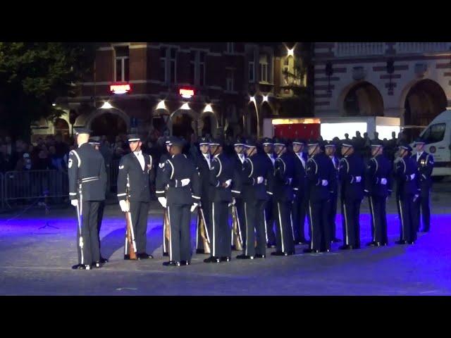 US Air Force Honor Guard Drill Team Belgian Defense International Tattoo 2024 Leuven