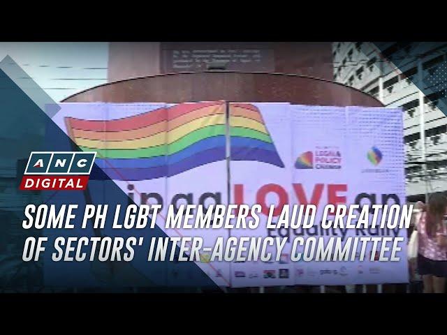 Some PH LGBT members laud creation of sectors' inter-agency committee | ANC