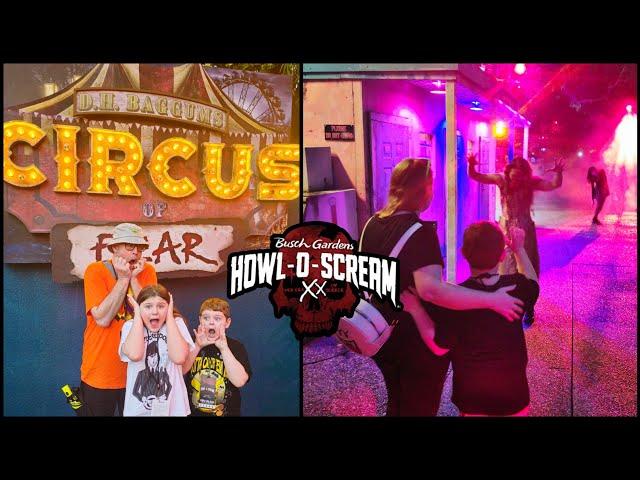 Howl-O-Scream Tampa | All Haunted Houses & Scare Zones