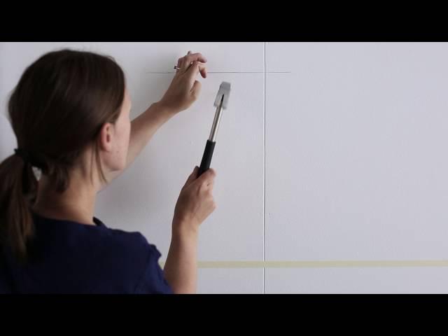 IKEA Ideas: How to hang pictures in a straight line