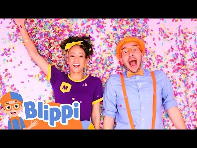 Blippi Visits the Color Factory | Blippi and Meekah's Adventures for Kids | Moonbug Kids