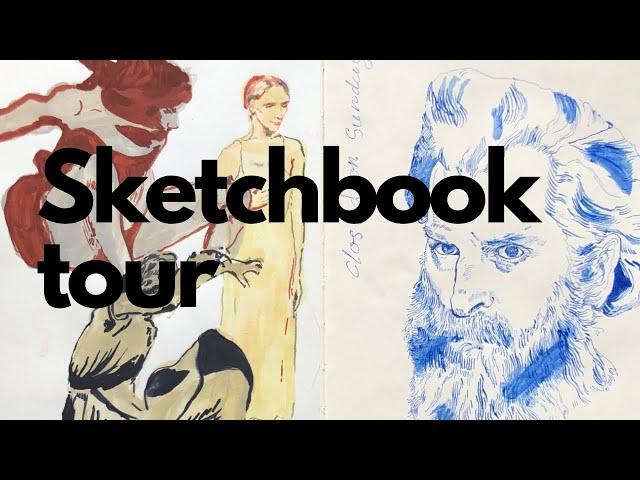 Sketchbook Tour  march to june!