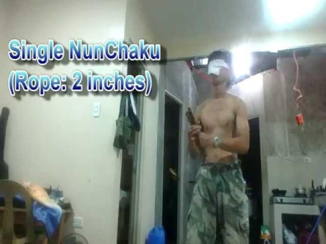 Basic Combination NunChacku (Blind Folded)