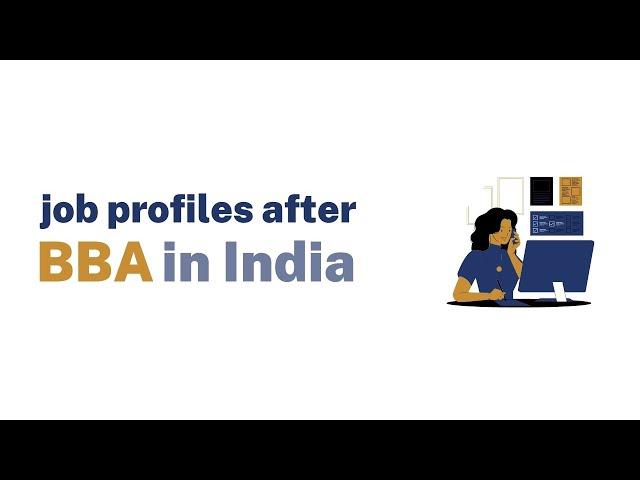 Job profiles after BBA in India | Sunstone