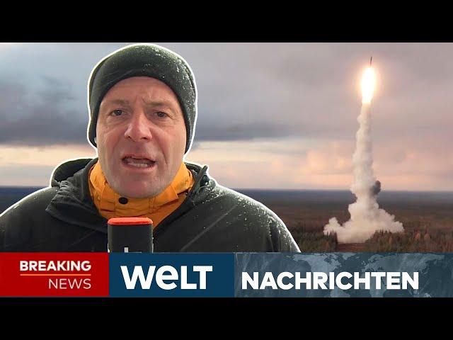 PUTINS KRIEG: Eskalation! Russland feuert erstmals Interkontinentalrakete auf Ukraine | LIVESTREAM