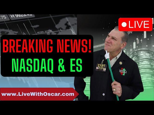 BREAKING NEWS: Nasdaq & ES Set to Explode! Will They Break-Down or Soar to New Heights? Find Out NOW