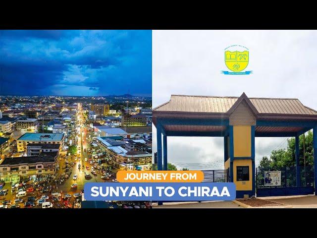 Journey from Sunyani to Chiraa